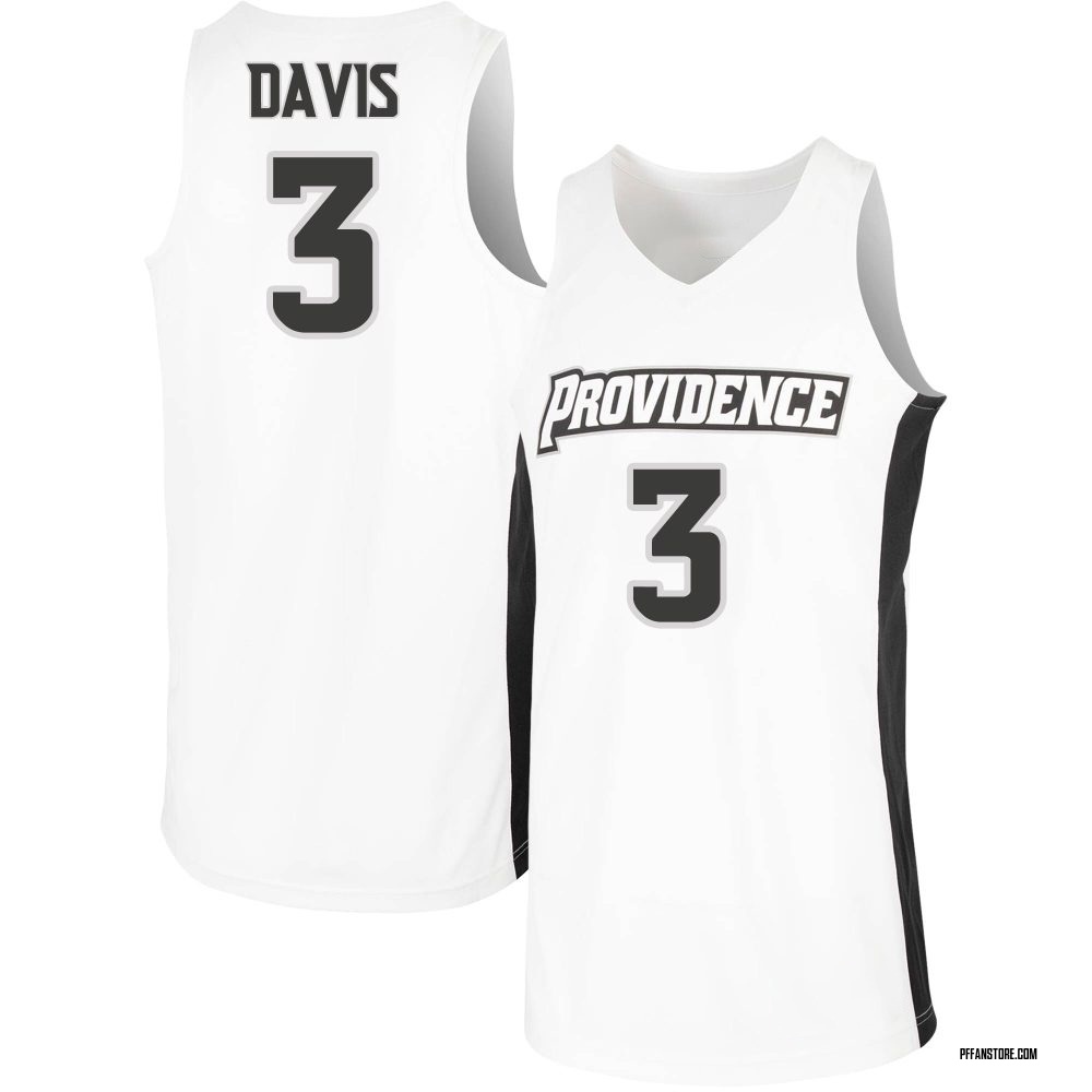 Men's Daquan Davis Providence Friars Replica Basketball Jersey - White