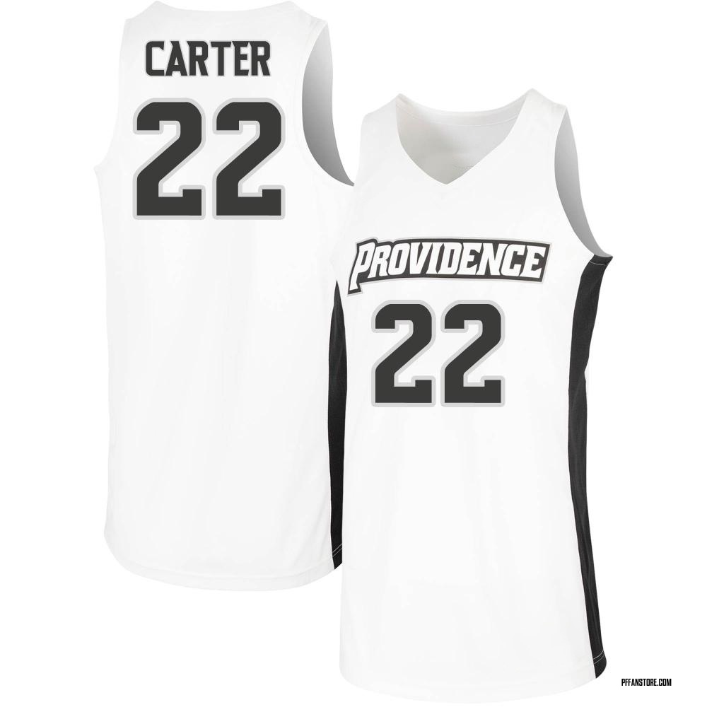 Men's Devin Carter Providence Friars Replica Basketball Jersey - White