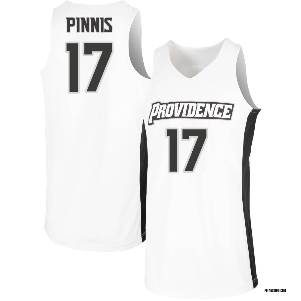 Men's Peteris Pinnis Providence Friars Replica Basketball Jersey - White