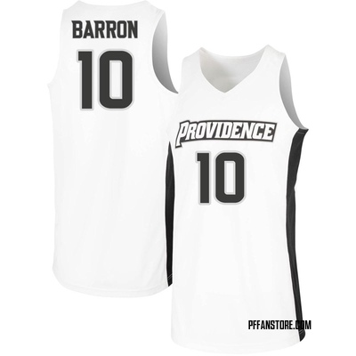 Men's Rich Barron Providence Friars Replica Basketball Jersey - White