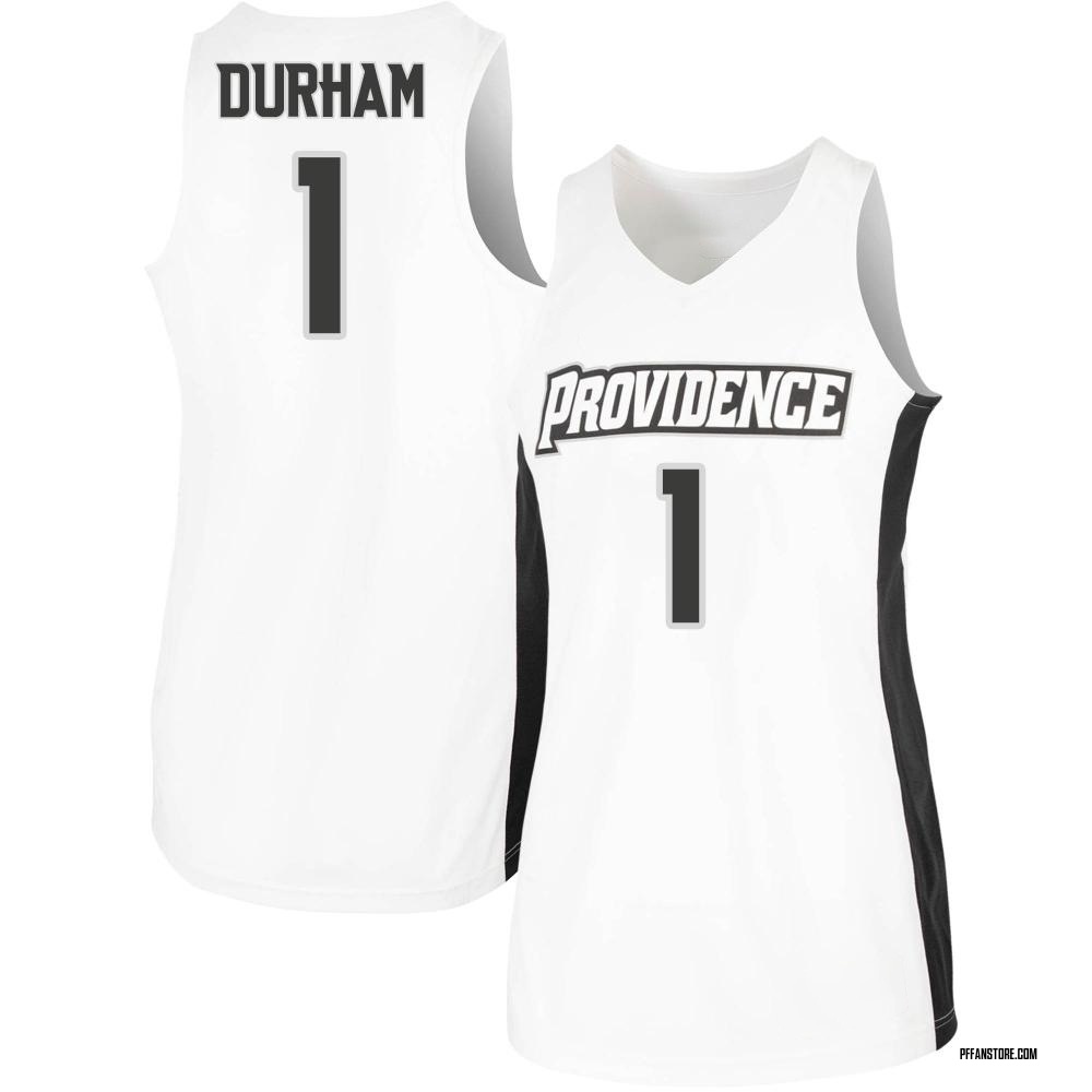 Women's Al Durham Providence Friars Replica Basketball Jersey - White
