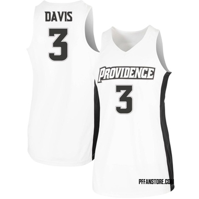 Women's Daquan Davis Providence Friars Replica Basketball Jersey - White