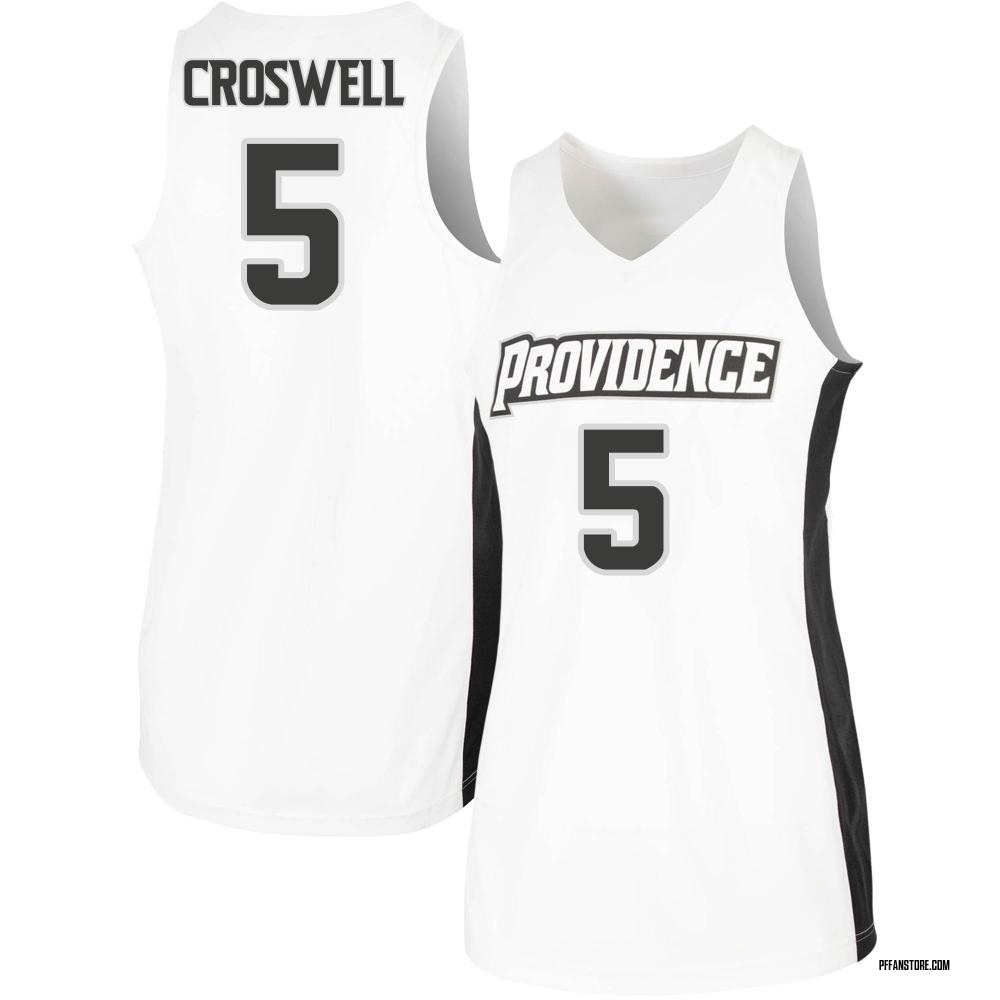 Women's Ed Croswell Providence Friars Replica Basketball Jersey - White