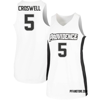 Women's Ed Croswell Providence Friars Replica Basketball Jersey - White