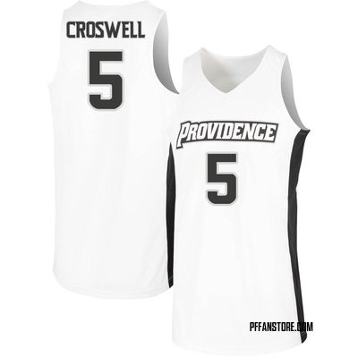 Youth Ed Croswell Providence Friars Replica Basketball Jersey - White